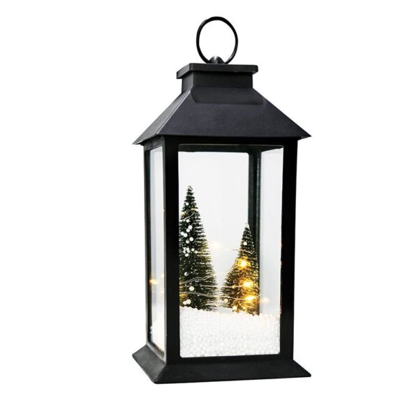 PLASTIC LANTERN” ΦΑΝΑΡΑΚΙ-ΔΕΝΤΡΟ 10 LED ΛΑΜΠΑΚΙA ΜΠΑΤΑΡ(3xAAA) ΘΕΡΜΟ ΛΕΥΚΟ IP20 14x14x30cm ACA - XLANBWW303A