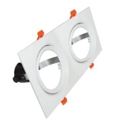 ACA ΣΠΟΤ AR111 XMS ΔΙΠΛΟ ΛΕΥΚΟ ΤΕΤΡΑΓΩΝΟ 320×165 – XMSAR2W