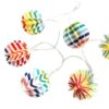 PAPER DECORATIVE STRING LIGHTS” ΠΟΛΥΧΡΩΜΗ ΜΠΑΛΑ 10 LED ΛΑΜΠΑΚIA ΣΕΙΡΑ ΜΠΑΤΑΡ(2xΑΑ) ΘΕΡΜΟ ΛΕΥΚΟ IP20 ACA – XO10WW2A