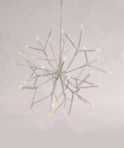 BRANCH LIGHTS” 48 LED ΛΑΜΠΑΚIA ΜΠΑΤΑΡ(3xAA) ΘΕΡΜΟ ΛΕΥΚΟ IP44 Φ20cm 30cm ΔΙΑΦΑΝ ΚΑΛΩΔ ACA – XPBALWW302A
