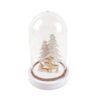 PLASTIC COVER CHRISTMAS MOTIFS ΕΛΑΦΙΑ 8 MINI LED ΛΑΜΠΑΚIA ΜΠΑΤΑΡ(2xAAA) ΘΕΡΜΟ ΛΕΥΚΟ IP20 D12x18cm ACA – XPDEERSWW3A