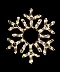 SNOWFLAKE 96 LED ΣΧΕΔΙΟ 4m ΜΟΝΟΚΑΝΑΛ ΦΩΤΟΣΩΛ ΘΕΡΜΟ ΛΕΥΚΟ IP44 38cm 1.5m ΚΑΛΩΔ ACA – XSNOWALEDWW38