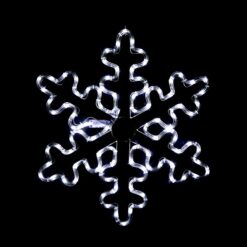 SNOWFLAKE 96 LED ΣΧΕΔΙΟ 4m ΜΟΝΟΚΑΝΑΛ ΦΩΤΟΣΩΛ ΨΥΧΡΟ ΛΕΥΚΟ ΜΗΧΑΝΙΣΜΟ FLASH IP44 56cm 1.5m ΚΑΛΩΔ ACA – XSNOWBLEDW56