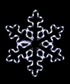 SNOWFLAKE 96 LED ΣΧΕΔΙΟ 4m ΜΟΝΟΚΑΝΑΛ ΦΩΤΟΣΩΛ ΨΥΧΡΟ ΛΕΥΚΟ ΜΗΧΑΝΙΣΜΟ FLASH IP44 56cm 1.5m ΚΑΛΩΔ ACA – XSNOWBLEDW56