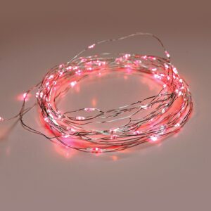 100 LED ΛΑΜΠΑΚIA ΣΕΙΡΑ ΚΟΚΚΙΝΟ ΑΣΗΜΙ ΚΑΛΩΔ ΧΑΛΚΟΥ ΑΝΤΑΠΤΟΡ(3VDC) & 8 ΠΡΟΓΡΑΜ IP44 10m+3m 1.8W ACA – XSW100RAF44