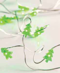 CHRISTMAS TREE Σχέδιο 20LED ΛΑΜΠΑΚIA ΣΕΙΡΑ ΠΡΑΣΙΝΟ ΑΣΗΜΙ ΚΑΛΩΔ ΧΑΛΚΟΥ & ΜΠΑΤΑΡ 2xAA IP20 2m+10cm ACA – XSW20G2ATREE