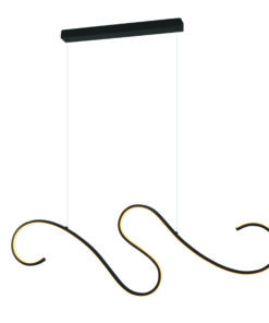 ΚΡΕΜΑΣΤΟ ΦΩΤΙΣΤΙΚΟ LED 27W 3000K 1890LM CALISTA ΜΑΥΡΟ ΑΛΟΥΜΙΝΙΟ IP20 110X6XH175CM ACA DECOR – YL1809LEDPBK