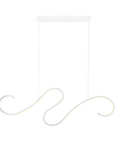 ΚΡΕΜΑΣΤΟ ΦΩΤΙΣΤΙΚΟ LED 27W 3000K 1890LM CALISTA ΛΕΥΚΟ ΑΛΟΥΜΙΝΙΟ IP20 110X6XH175CM ACA DECOR – YL1809LEDPWH