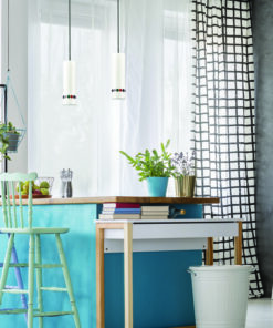 ΚΡΕΜΑΣΤΟ ΦΩΤΙΣΤΙΚΟ 1XGU10 BUTTONS ΛΕΥΚΟ ΜΕΤ/ΚΟ IP20 D6XD10XH150CM ACA DECOR – YL22271PCF