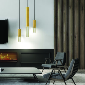 ΚΡΕΜΑΣΤΟ ΦΩΤΙΣΤΙΚΟ 1XGU10 DOHA ΧΡΥΣΟ ΜΕΤ/ΚΟ IP20 D6XD8XH187CM ACA DECOR – YL22291PLG