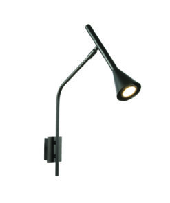 ΕΠΙΤΟΙΧΟ ΦΩΤΙΣΤΙΚΟ 1XGU10 CLOUZOT ΜΑΥΡΟ ΜΕΤ/ΚΟ IP20 40X52X8CM ACA DECOR – YL22801WBK