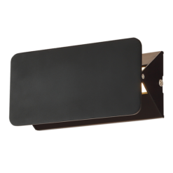 ACA DECOR – Επίτοιχο Φωτιστικό LED 5W 3000K Αλουμίνιο Μαύρο 16X8X5,5cm