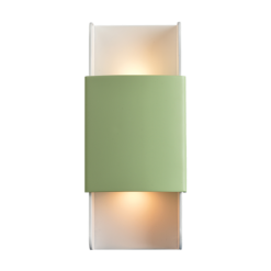 ACA DECOR – Επίτοιχο Φωτιστικό LED 12W 3000K Αλουμίνιο Μέντα + Λευκό 25X11X5,3cm