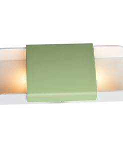 ACA DECOR   – Επίτοιχο Φωτιστικό LED 12W 3000K Αλουμίνιο Μέντα + Λευκό 25X11X5,3cm