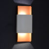ACA DECOR   – Επίτοιχο Φωτιστικό LED 12W 3000K Αλουμίνιο Λευκό + Χρυσό 25X11X5,3cm
