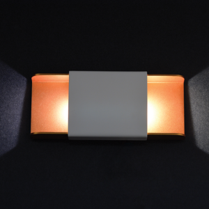 ACA DECOR   – Επίτοιχο Φωτιστικό LED 12W 3000K Αλουμίνιο Λευκό + Χρυσό 25X11X5,3cm