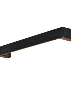 ACA DECOR – Επίτοιχο Φωτιστικό LED 12W 3000K Αλουμίνιο Μαύρο 60Χ6,4Χ10,5cm