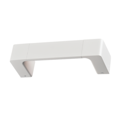 ACA DECOR – Επίτοιχο Φωτιστικό LED 6W 3000K Αλουμίνιο Λευκό 30Χ6,4Χ10,5cm
