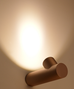 ACA DECOR   – Επίτοιχο Φωτιστικό LED 6W 3000K Αλουμίνιο Μαύρο 23Χ10,7Χ6,5cm