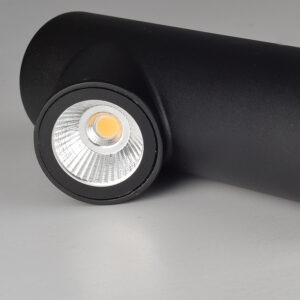 ACA DECOR   – Επίτοιχο Φωτιστικό LED 6W 3000K Αλουμίνιο Μαύρο 23Χ10,7Χ6,5cm