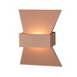 ACA DECOR – Επίτοιχο Φωτιστικό LED 6W 3000K Αλουμίνιο Χρυσό 20Χ16Χ7cm