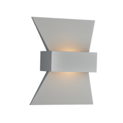 ACA DECOR – Επίτοιχο Φωτιστικό LED 6W 3000K Αλουμίνιο Γκρι 20Χ16Χ7cm