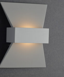 ACA DECOR   – Επίτοιχο Φωτιστικό LED 6W 3000K Αλουμίνιο Γκρι 20Χ16Χ7cm