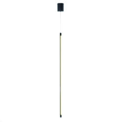 ΚΡΕΜΑΣΤΟ Φ/Σ LED 18W DIM ΑΦΗΣ 3000K 920LM AVENUE ΜΑΥΡΟ ΜΕΤ/ΚΟ IP20 D8XD1,8XH250CM ACA – ZM16LEDP100BK