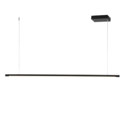 ΚΡΕΜΑΣΤΟ ΦΩΤΙΣΤΙΚΟ LED 18W 3000K 1440LM ΜΑΥΡΟ ΑΛΟΥΜΙΝΙΟ DIMMER ΑΦΗΣ 105Χ1,8ΧΗ150CM AVENUE ACA DECOR – ZM16LEDP105BK