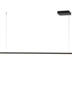 ΚΡΕΜΑΣΤΟ ΦΩΤΙΣΤΙΚΟ LED 18W 3000K 1440LM ΜΑΥΡΟ ΑΛΟΥΜΙΝΙΟ DIMMER ΑΦΗΣ 105Χ1,8ΧΗ150CM AVENUE ACA DECOR – ZM16LEDP105BK