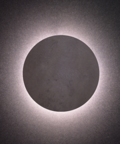 ACA DECOR – Επιτοίχιο Φωτιστικό LED 5W 3000Κ Απόχρωση Τσιμέντο Mdf Κύκλος Φ140 ZM1705LEDWC