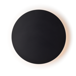 ACA DECOR – Επίτοιχο Φωτιστικό LED 10W 3000Κ Μαύρο Mdf Κύκλος Φ22 ZM1710LEDWB