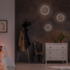 ACA DECOR  – Επίτοιχο Φωτιστικό LED 10W 3000Κ Λευκό Mdf Κύκλος Φ22 ZM1710LEDWW