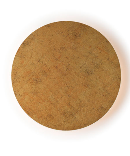 ACA DECOR – Επιτοίχιο Φωτιστικό LED 15W 3000Κ Αντικέ Ορείχαλκος Mdf Κύκλος Φ30ΧΗ3,6cm