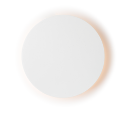 ACA DECOR – Επίτοιχο Φωτιστικό LED 24W 3000Κ Λευκό Mdf Κύκλος Φ40ΧΗ3,6cm