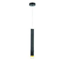 Κρεμαστό Φωτιστικό ESTRELA LED 5W Μαύρο Θερμό 3000K – ZM26LEDP6BK