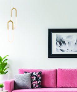 ^ΚΡΕΜΑΣΤΟ Φ/Σ LED 8W 3000K 560LM VENUS ΟΡΕΙΧΑΛΚΟ ΜΕΤ/ΚΟ IP20 15Χ2,3ΧH230CM ACA – ZM32LEDP15BR