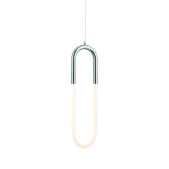 ΚΡΕΜΑΣΤΟ Φ/Σ LED 8W 3000K 560LM VENUS ΧΡΩΜΙΟ ΜΕΤ/ΚΟ IP20 15Χ2,3ΧH230CM ACA – ZM32LEDP15CH