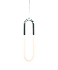 ΚΡΕΜΑΣΤΟ Φ/Σ LED 8W 3000K 560LM VENUS ΧΡΩΜΙΟ ΜΕΤ/ΚΟ IP20 15Χ2,3ΧH230CM ACA – ZM32LEDP15CH