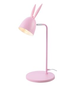 ΕΠΙΤΡΑΠΕΖΙΟ ΦΩΤΙΣΤΙΚΟ 1ΧΕ27 ΡΟΖ ΜΕΤΑΛΛΙΚΟ BUNNY ACA DECOR – ZM71T56P