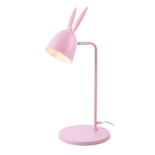 ΕΠΙΤΡΑΠΕΖΙΟ ΦΩΤΙΣΤΙΚΟ 1ΧΕ27 ΡΟΖ ΜΕΤΑΛΛΙΚΟ BUNNY ACA DECOR  - ZM71T56P