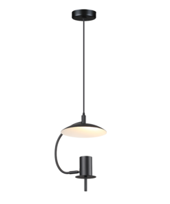 ACA DECOR   κρεμαστό φωτιστικό 1xGU10 σε μαύρο χρώμα – ZM931P25B