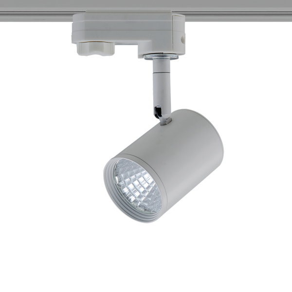 LED Φωτιστικό Ράγας 4 Καλωδίων Γκρι 7W ACA 24° 500lm Θερμό 3000K ACA - ZUNO730G4