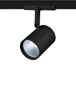 LED Φωτιστικό Ράγας 2 Καλωδίων Μαύρο 7W ACA 24° 540lm Φυσικό 4000K ACA – ZUNO740B2