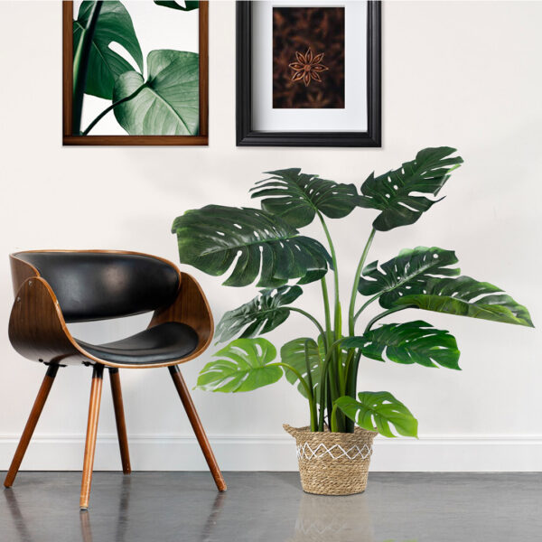 GloboStar® Artificial Garden ZAKYNTHOS 20336 ΣΕΤ 3 Διακοσμητικά Πλεκτά Καλάθια – Κασπώ Γλάστρες – Flower Pots Μπεζ με Μακραμέ A:Φ24cm x Υ20cm B:Φ28cm x Υ24cm C:Φ32cm x Υ28cm