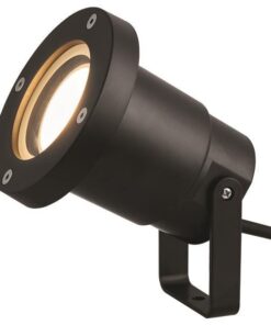 ΣΠOT ΚΗΠΟΥ ΠΛΑΣΤΙΚΟ GU10 IP65 230V Φ95X100 ΜΑΥΡΟ EUROLAMP 145-82024