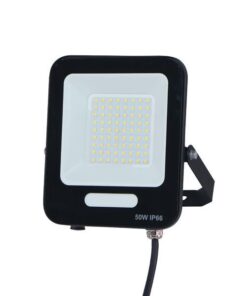 ΠΡΟΒΟΛΕΑΣ LED SMD 50W ΜΑΥΡΟΣ IP66 3000K PLUS EUROLAMP – 147-69011