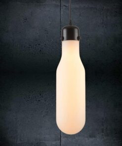 ΦΩΤΙΣΤΙΚΟ BOTTLE OPAL Φ100 E27 “ΜΗΛΟΣ” EUROLAMP – 153-56702