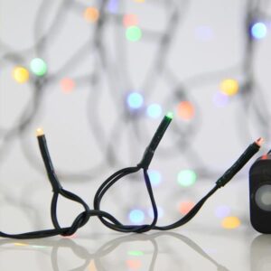 ΣΕΙΡΑ, 300 LED 3mm, 31V, ΜΕ ΜΕΤΑΣΧΗΜΑΤΙΣΤΗ, ΠΡΟΕΚΤΑΣΗ ΠΑΡΟΧΗΣ 300cm, 8 ΠΡΟΓΡΑΜΜΑΤΑ, ΠΡΑΣΙΝΟ ΚΑΛΩΔΙΟ, ΧΡΩΜΑΤΙΣΤΟ LED ΑΝΑ 5cm, ΙΡ44 EUROLAMP – 601-11542