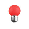 GloboStar® S-40006 Λάμπα LED E27 G45 Γλομπάκι 2W 120lm 260° AC 220-240V IP20 Φ4.5 x Υ6.9cm Κόκκινο – 2 Χρόνια Εγγύηση